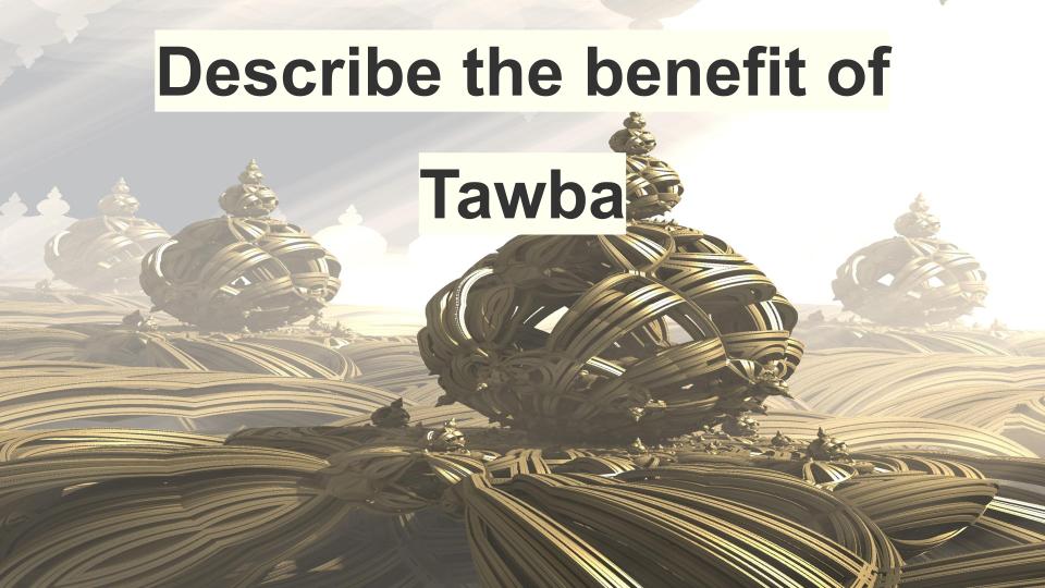 Describe the benefit of Tawba